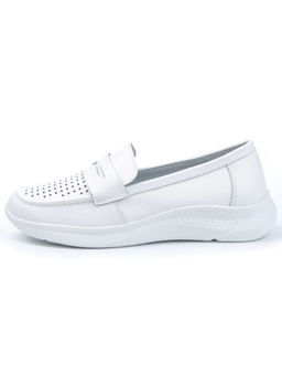 06-ST9183-2 WHITE Туфли летние женские (натуральная кожа)