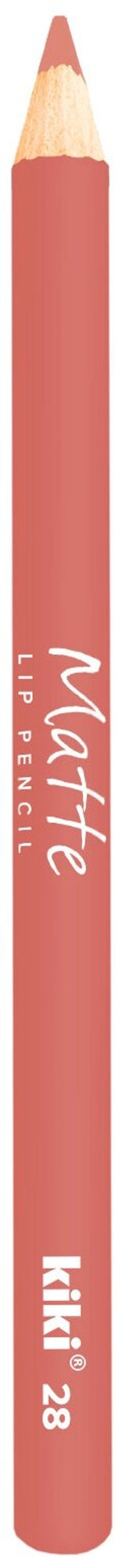 KIKI Карандаш для губ MATTE 28, пыльная роза  фото 2