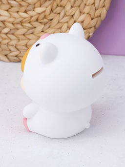 Копилка "Baby piggy", white (16,5 см), пластик