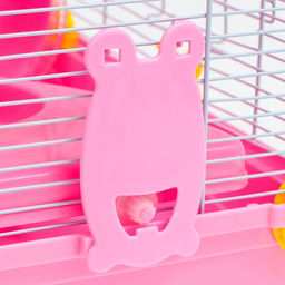 Клетка для грызунов Пижон, 31 х 24 х 30 см, розовая  фото 6