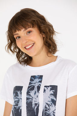 U. S. Polo Assn Женская белая футболка с круглым вырезом - U.s. polo assn фото 16