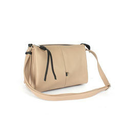 Сумка женская искусственная кожа ADEL-230/3в, 5отд, плеч/рем. кофе/черный флотер 254680