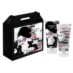 Ж набор Вилсен FPN-10466 Total Black(парф.кр.д/рук,тела 150мл+парф.гель/душ150мл).10 - Vilsengroup фото 2