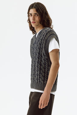 Su?ter sin mangas de algod?n Relaxed Fit - H&m фото 4