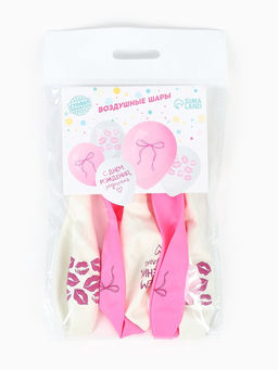 Воздушный шар латексный 12" «Роднулька», набор 5 шт.