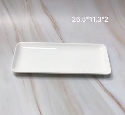 Блюдо прямоугольное 25х11х2 см / WD-5 /уп 36/