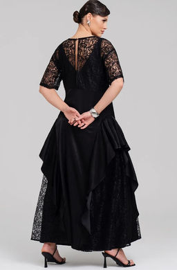 Платье вечернее нарядное с кружевом в пол - Sahar art lab фото 7