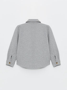 Uzun Kollu Erkek ?ocuk G?mlek Ceket