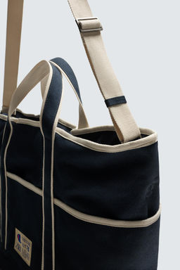 FABRIC TOTE BAG CHAMPION ® X ZARA  фото 5