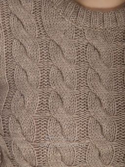 6181 Джемпер женский (коричневый)