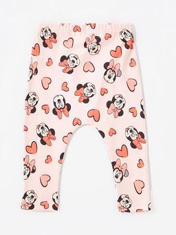 Beli Lastikli Minnie Mouse Bask?l? K?z Bebek E?ofman Alt - Waikiki фото 2