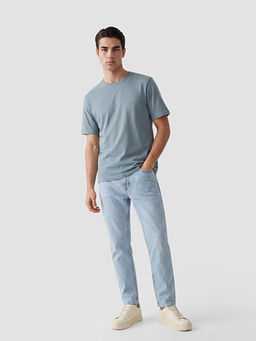 Regular Fit Basic Erkek Dry Touch Ti??rt