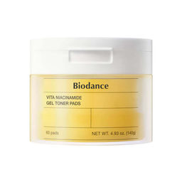 Biodance Vita Niacinamide Gel Toner Pad 60pads - Осветляющие пэды с ниацинамидом для сияния кожи