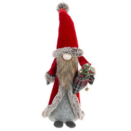 Игрушка набивная "Гном" (3xLR44), L24 W20 H79/47 см, 2в.