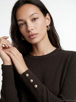 Bisiklet Yaka Kad?n Triko Kazak