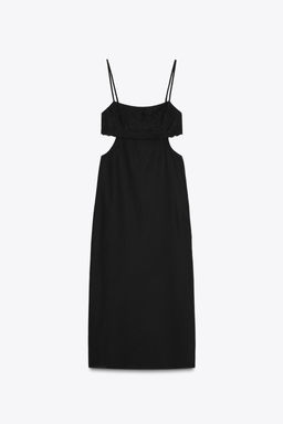 CUT-OUT EMBROIDERED DRESS - Zara фото 14