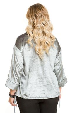 Туника 1103 мятно-серебристый - Novita фото 4