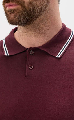 Поло P611-1536 bordo - Primm фото 3