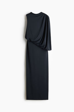Maxivestido drapeado