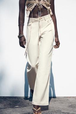 Z1975 HIGH-WAIST WIDE-LEG JEANS - Zara фото 2