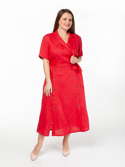 Платье умягченный лен 100%