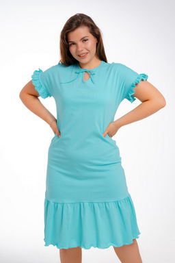Платье женское из кулирки Чейси 2 ментол - Амадэль фото 15