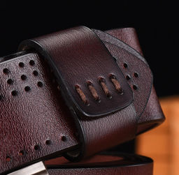 Ремень BL-L-9269-Black-125 - Ferro фото 3