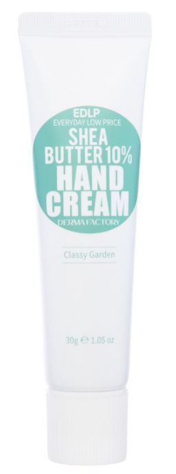 DERMA FACTORY EDLP Shea Butter 10% Hand Cream Classy Garden Увлажняющий крем для рук с маслом ши и а  фото 2