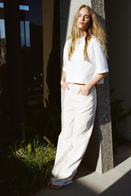 CROPPED T-SHIRT - Zara фото 7