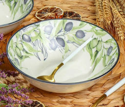 Миска суповая 18 см "ОЛИВКИ" фарфор арт. MFK07998/MFK20503