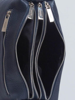 Женская кожаная сумка Richet 2767LN 846 Синий