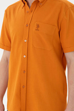 Мужская рубашка с коротким рукавом в плитку - U.s. polo assn фото 13