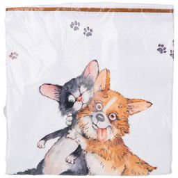 СУМКА ДРУЖБА,30Х40СМ,БЕЛЫЙ, 100% ХЛОПОК,ТВИЛ - Santalino фото 3