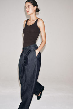 TOP RIB R?STICO / Chocolate - Zara фото 4