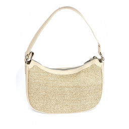 Сумка женская иск/кожа+текстиль DJ-СМ 7433-OATMEAL BEIGE, 1отд, плечевой ремень, бежевый SALE 263870 - Adelia фото 2