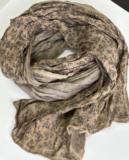 Палантин 200*60см Прованс 33-0003 хаки - Mini maxi фото 7