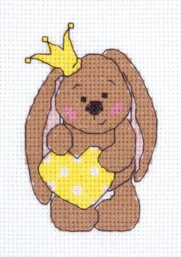 Klart набор для вышивания 8-306 Принцесса 8.5 х 11.5 см