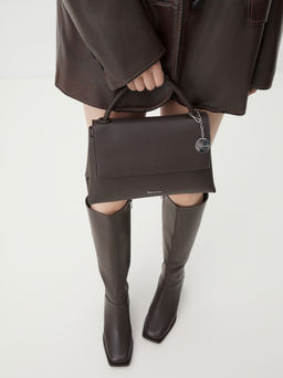 Женская сумка с ручкой TAMARIS Артикул 4476208, темно-коричневый - Calzetti фото 3