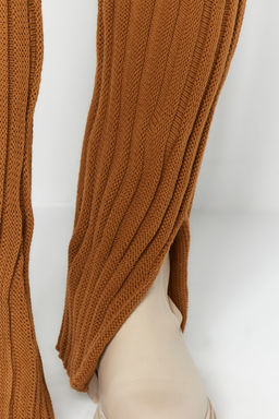 Antrasit Fitilli Pantolon Y?rtmac Detayl? Triko Alt-Ust Tak?m TWOAW24AU00013 - Trendyolmilla фото 12