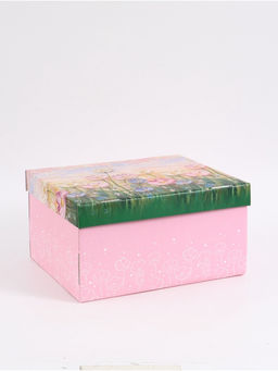 Коробка подарочная складная «Цветочный луг», 31×25.6×16 см