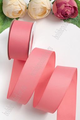 Лента репсовая 4 см*20 ярд "1 сорт" (SF-1349) розовая пенка №193