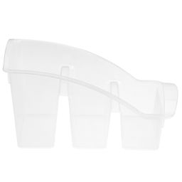 Подставка для специй пластмассовая 22х15х12см, прозрачный, Phibo (Россия) - Домашняя мода фото 3