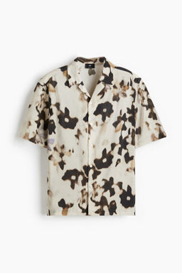 Camisa resort estampada Regular Fit