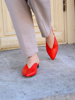 Мюли 1001.34104bl.Красный