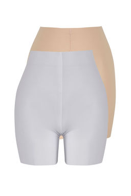 TRENDYOLMILLA Siyah-Ten 2li Paket Micro Yuksel Bel Boxer Orme Kulot THMSS25KU00010 фото 13