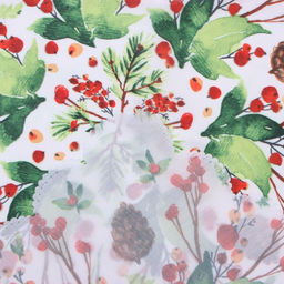 Скатерть Доляна Хвойный узор 145*260 см, 100% п/э  фото 6