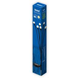 USL-S-820/PM700 FIREFLIES Садовый светильник на солнечной батарее Светлячки. 6 светодиодов. Теплый белый свет. 1*АА Ni-Mh аккумулятор в/к. IP44. TM Uniel - Volpe фото 9