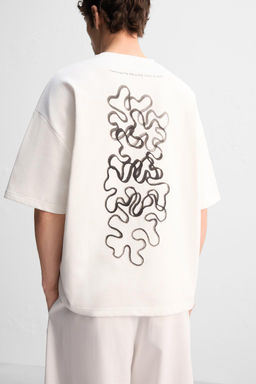 CONTRAST PRINTED SWEATSHIRT - Zara фото 7