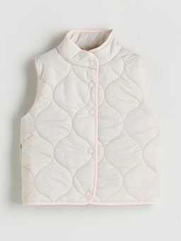 Kapitone Desenli K?z ?ocuk Yelek