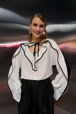 Блуза 1771 - Lokka фото 3